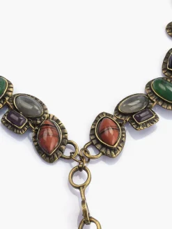 Sale Boheme Geometrical Stones Pendant Necklace Necklaces|Accessories