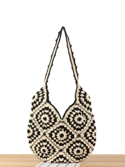Online Boheme Knitting Hobo Bag Bags|Accessories