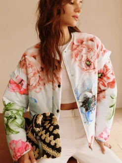 Clearance Boheme Printed Breasted Jacket Outerwear|Jackets