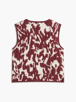 Clearance Boheme Printed Minimalist Vest Outerwear|Vests