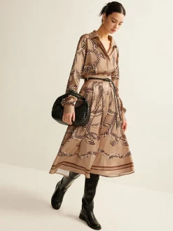 Outlet Boheme Printed Polo Shirt Blouses & Shirts|Matching Sets