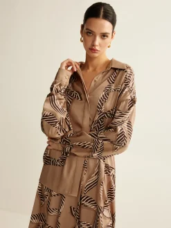 Outlet Boheme Printed Polo Shirt Blouses & Shirts|Matching Sets