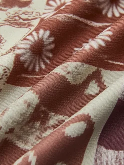 Clearance Boheme Printed Slim Jersey Dress Casual Dresses|Long Dresses