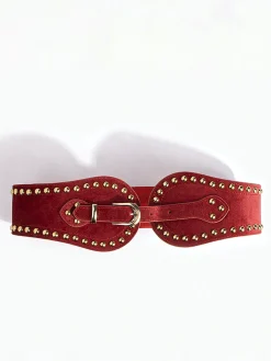 Discount Boheme Studded Buckle Belt Belts & Chain|Accessories