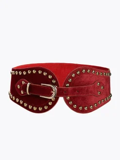 Discount Boheme Studded Buckle Belt Belts & Chain|Accessories