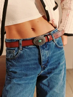New Boheme Turquoise Buckle Belt Belts & Chain|Accessories
