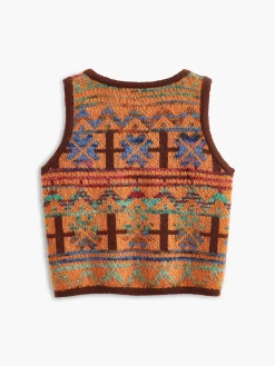 Hot Boheme V-Neck Sweater Vest Sweater Vests|Sweaters & Cardigans