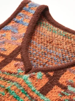 Hot Boheme V-Neck Sweater Vest Sweater Vests|Sweaters & Cardigans
