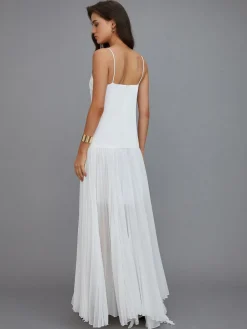 Discount Boho Vacation Long Dress White Dresses|Black Dresses