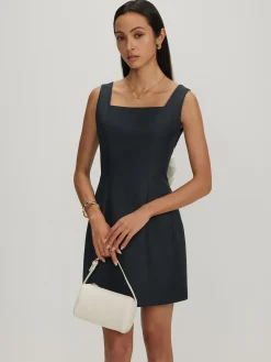 Best Bow Backless Tank Dress Cocktail & Party Dresses|Summer Dresses