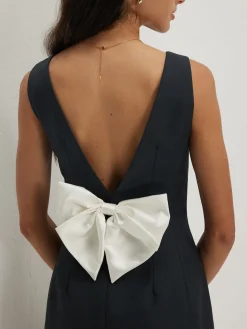 Best Bow Backless Tank Dress Cocktail & Party Dresses|Summer Dresses