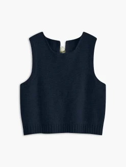 Clearance Bow Front Sweater Vest Sweater Vests|Sweaters & Cardigans