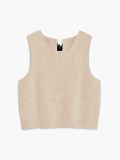 Clearance Bow Front Sweater Vest Sweater Vests|Sweaters & Cardigans