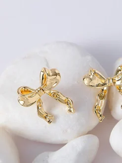 Sale Bow Stud Earrings Earrings|Accessories