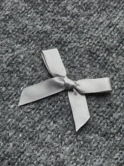 Sale Bow-Decor Button Stretch Cardigan Cardigans|Sweaters & Cardigans
