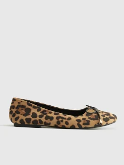 Best Bow-Decor Leopard Printed Ballet Flats Accessories