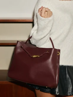 Clearance Bow-Detail Compartment Handbag Bags|Accessories