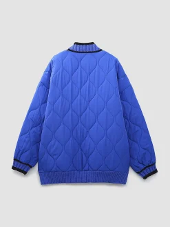 Hot Braided Quilted Winter Cardigan Coat Cardigans|Outerwear
