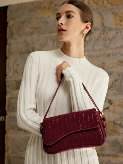 Outlet Buckle Checkered Small Armpit Bag Bags|Accessories