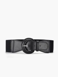 Hot Buckle Elastic Wide Belt Belts & Chain|Accessories