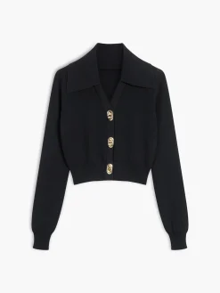 Buckle Up Long Sleeve Knit Top Sweater Tops|Sweaters & Cardigans