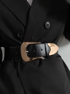 Online Buckle Wide Belt Belts & Chain|Accessories