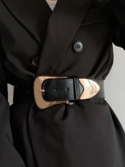 Online Buckle Wide Belt Belts & Chain|Accessories