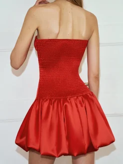 Discount Bud Waist Panel Tube Dress Cocktail & Party Dresses|Summer Dresses