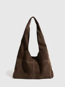 New Button Clasp Hobo Bag Bags|Accessories