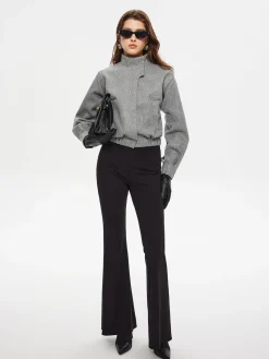 New Button Clasp Short Blazer Outerwear|Blazers