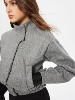 New Button Clasp Short Blazer Outerwear|Blazers