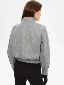 New Button Clasp Short Blazer Outerwear|Blazers
