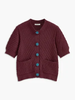 New Button Detail Pockets Fit Cardigan Cardigans|Sweaters & Cardigans