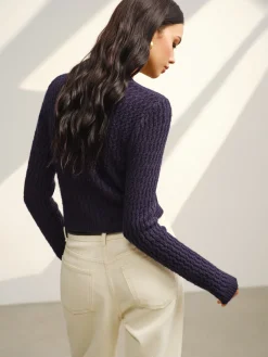 Online Button Down Petite Cardigan Knitwear|Tops
