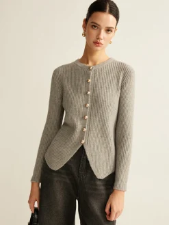 Best Button Down Split Cardigan Cardigans|Sweaters & Cardigans