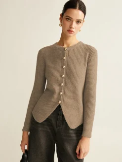 Best Button Down Split Cardigan Cardigans|Sweaters & Cardigans
