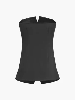Discount Button Down Tube Top Tank Tops & Camis|Tops