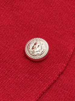 Outlet Button Tassel Sweater Co-ords Sweater Tops|Sweaters & Cardigans