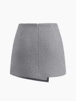 Hot Button Tweed Warm Skirt Skirts|Matching Sets