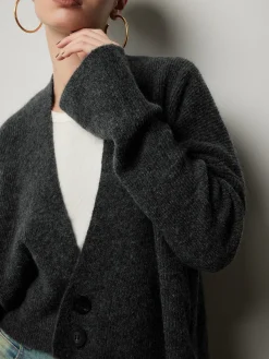 Sale Buttoned Slouchy Cardigan Cardigans|Sweaters & Cardigans