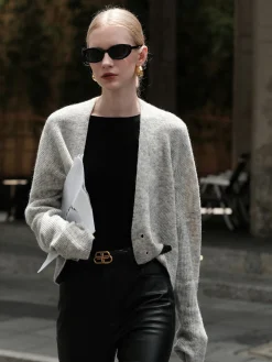 Sale Buttoned Slouchy Cardigan Cardigans|Sweaters & Cardigans