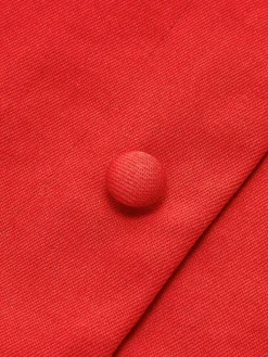 New Button-Front Sleeveless Short Dress Casual Dresses|Work Dresses