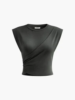 Cap Sleeve Tank Top Tank Tops & Camis|Tops