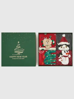 Discount Cartoon Christmas Gift Box With Socks Socks & Tights|Accessories