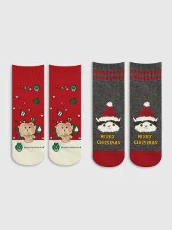 Discount Cartoon Christmas Gift Box With Socks Socks & Tights|Accessories