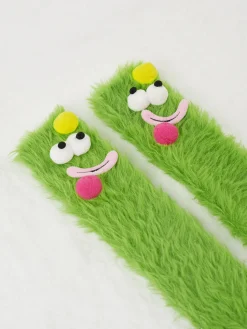 Best Cartoon Coral Velvet Mid-Calf Socks Socks & Tights|Accessories