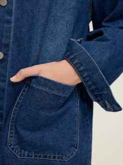 Best Casual Breasted Lapel Denim Jacket Outerwear|Jackets
