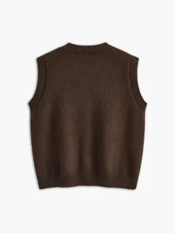 Casual Button Up Sweater Vest Sweater Vests|Sweaters & Cardigans