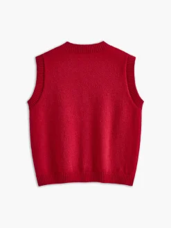 Casual Button Up Sweater Vest Sweater Vests|Sweaters & Cardigans
