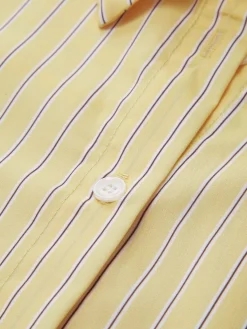 Hot Casual Long Sleeve Striped Shirt Blouses & Shirts|Tops